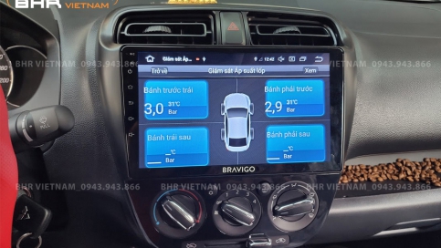 Màn hình DVD Android xe Mitsubishi Attrage 2013 - nay | Bravigo Air 2
